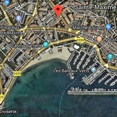 Perle Rare A 250M De La Plage ! Climatise Avec Parking, Balcon & Wifi 圣马克西姆 外观 照片